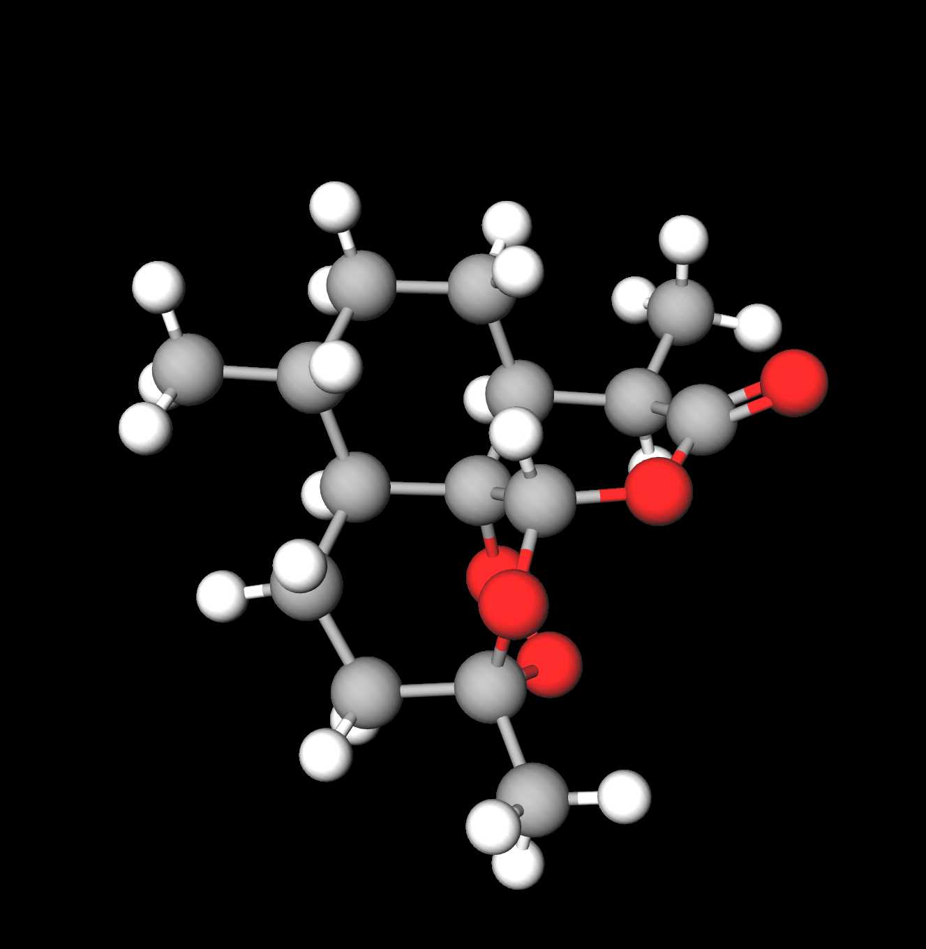 Molecules in Chromatography - Artemisinin (JPG)
