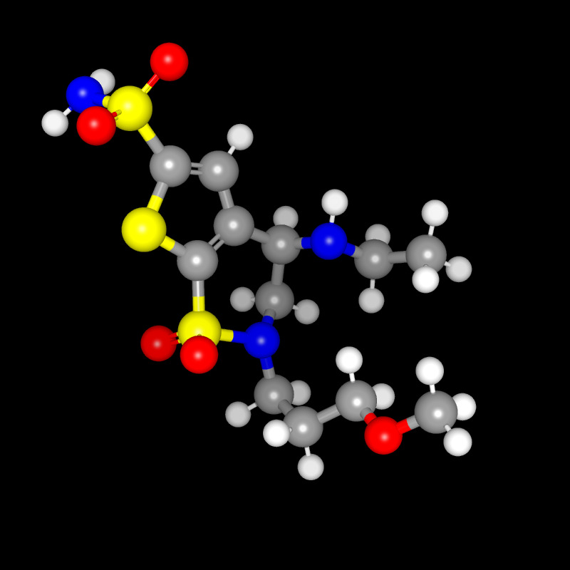 Molecules in Chromatography - Brinzolamide (JPG)