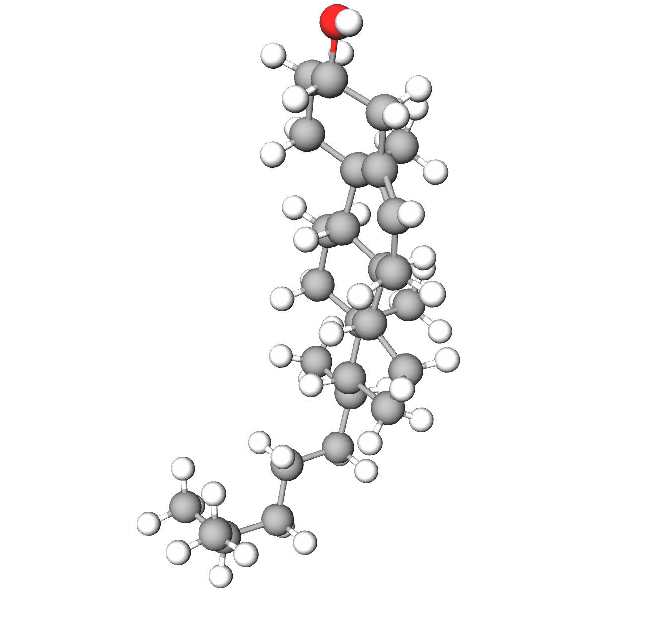 Molecules in Chromatography - Cholesterol (WebP)