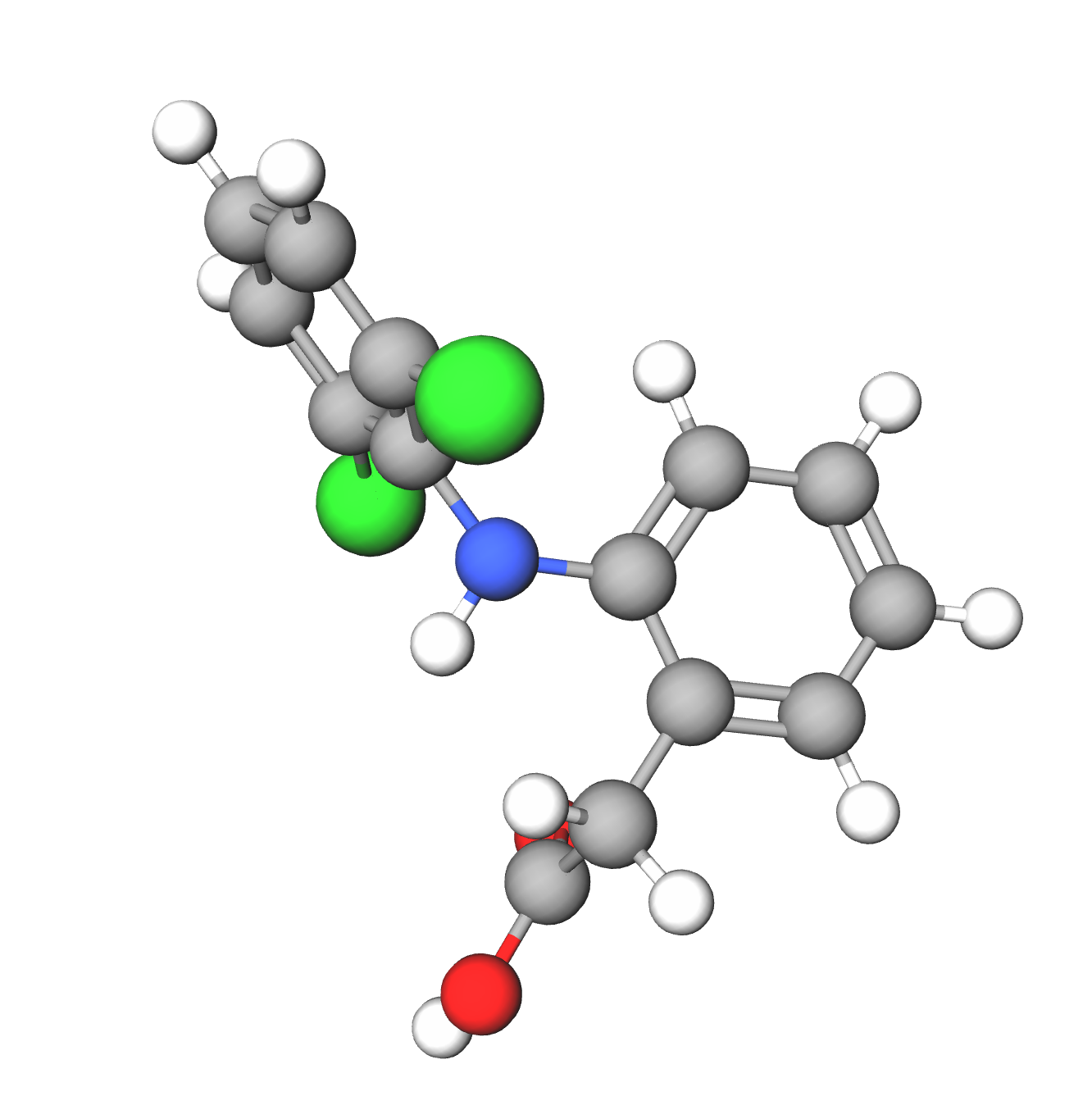 Molecules in Chromatography - Diclofenac (WebP)