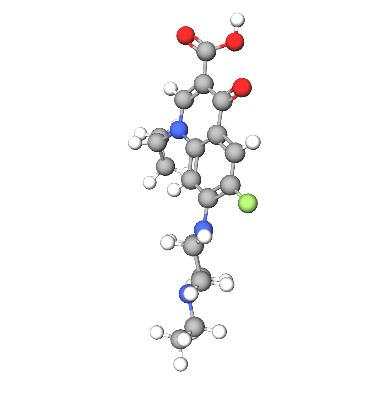 Molecules in Chromatography - Enrofloxacin (WebP)