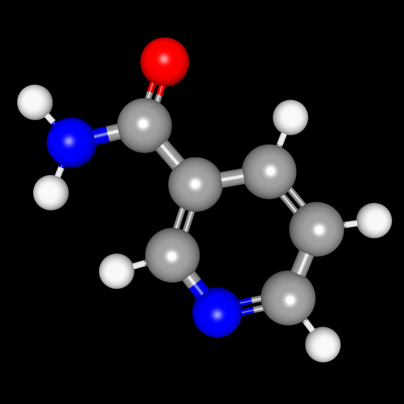 Molecules in Chromatography - Nicotinamide (JPG)