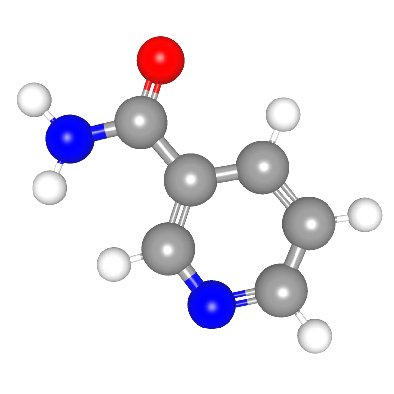 Molecules in Chromatography - Nicotinamide (WebP)