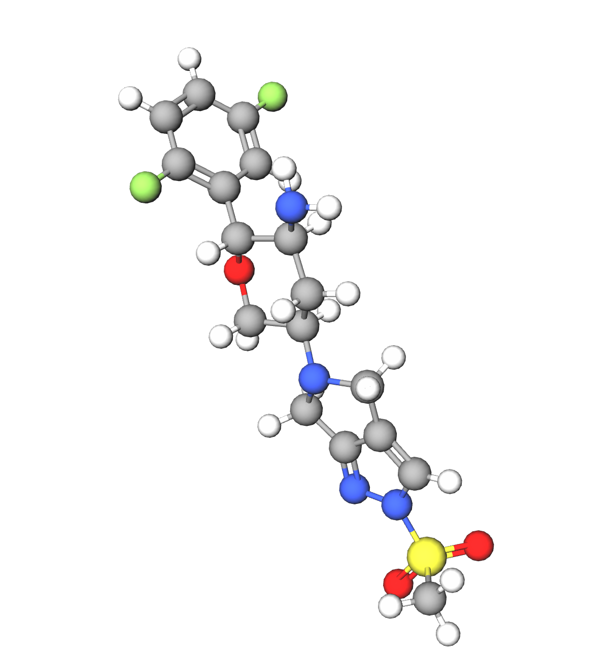 Molecules in Chromatography - Omarigliptin (WebP)