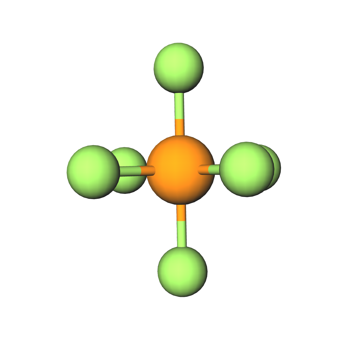 Molecules in Chromatography - PF6- (WebP)