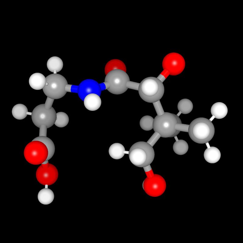Molecules in Chromatography - PantothenicAcid (JPG)