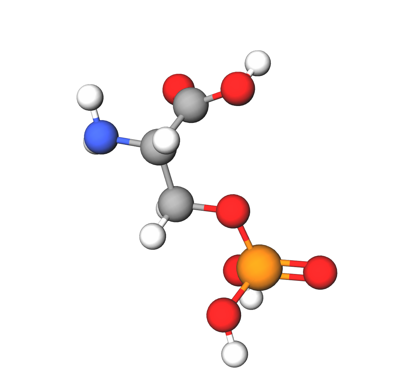 Molecules in Chromatography - Phosphoserine (WebP)