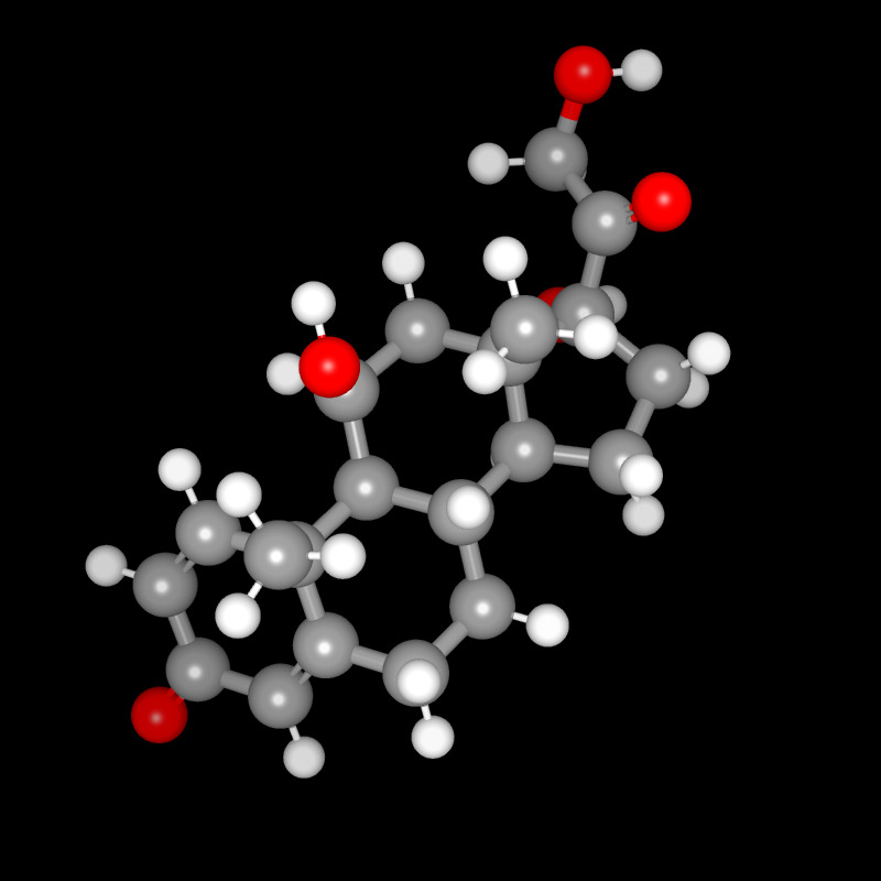 Molecules in Chromatography - Prednisolone (JPG)