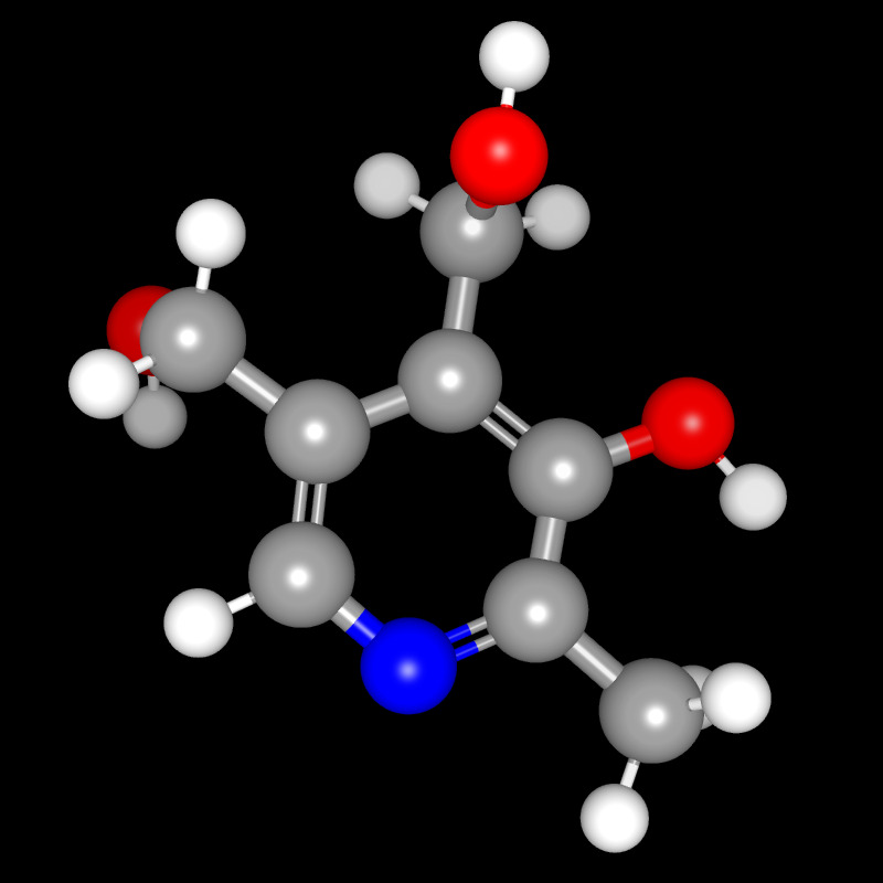 Molecules in Chromatography - Pyridoxine (JPG)