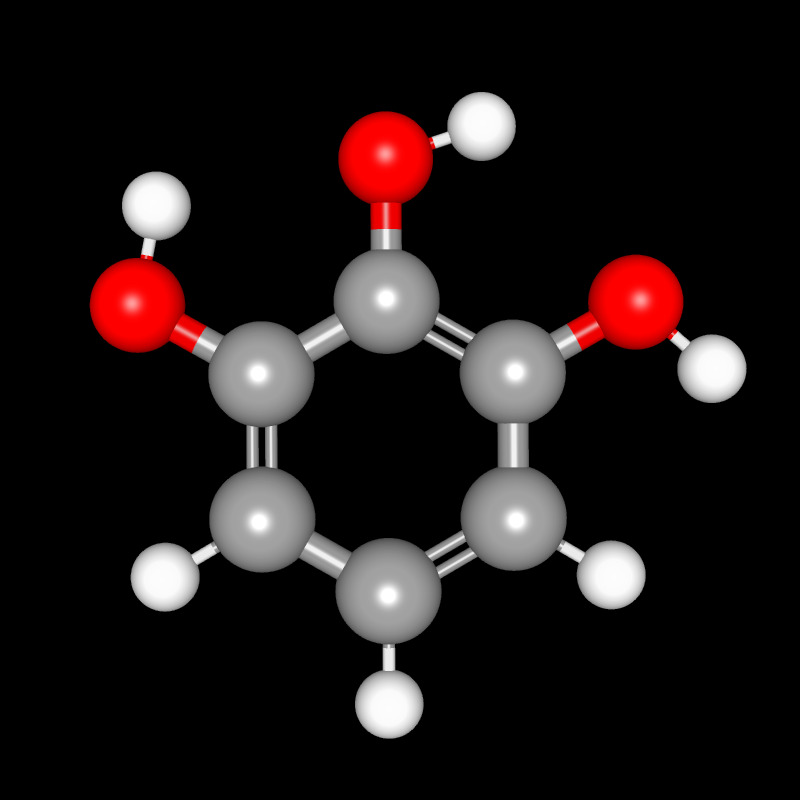 Molecules in Chromatography - Pyrogallol (JPG)
