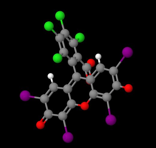 Molecules in Chromatography - RoseBengal (JPG)