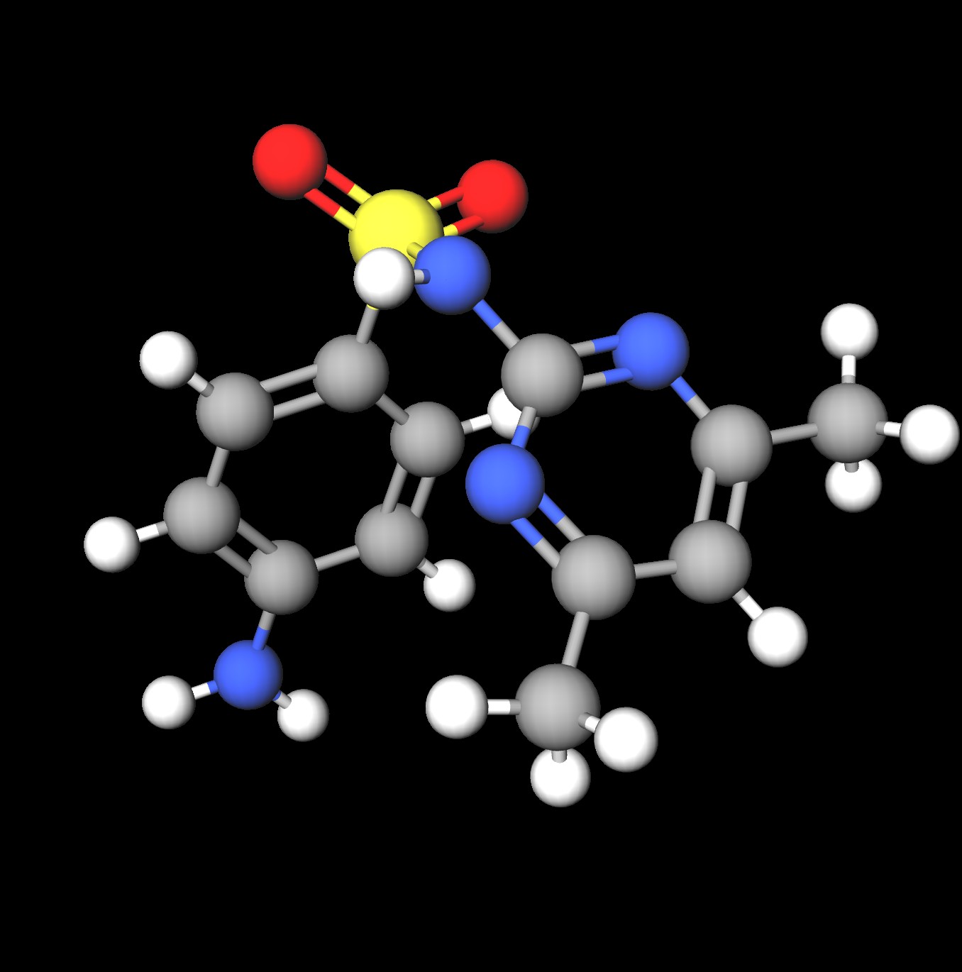 Molecules in Chromatography - Sulfamethazine (JPG)