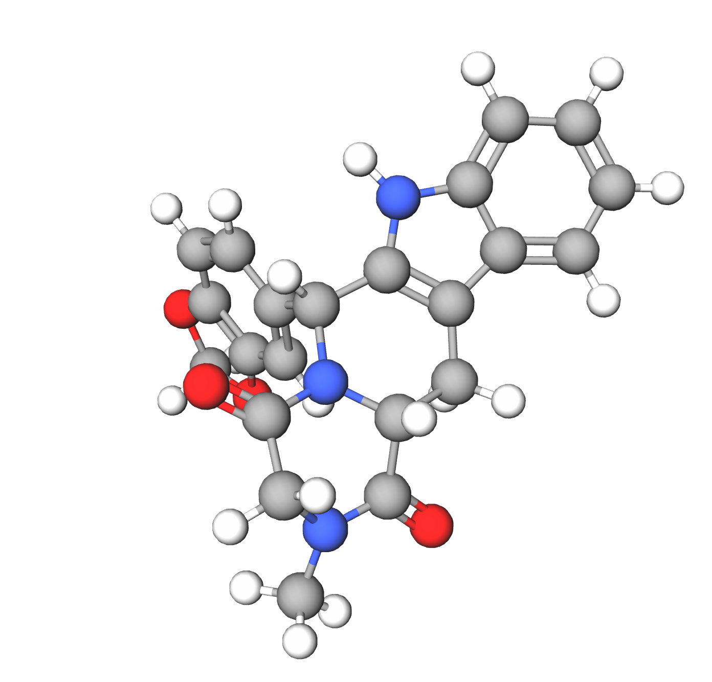Molecules in Chromatography - Tadalafil (WebP)