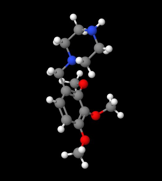 Molecules in Chromatography - Trimetazidine (JPG)